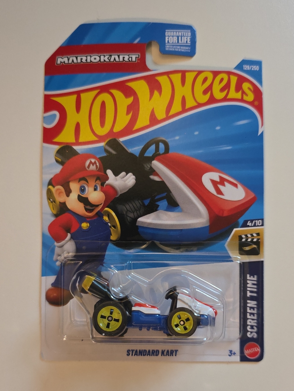 Hot Wheels Mariokart Standard Kart - Screen Time